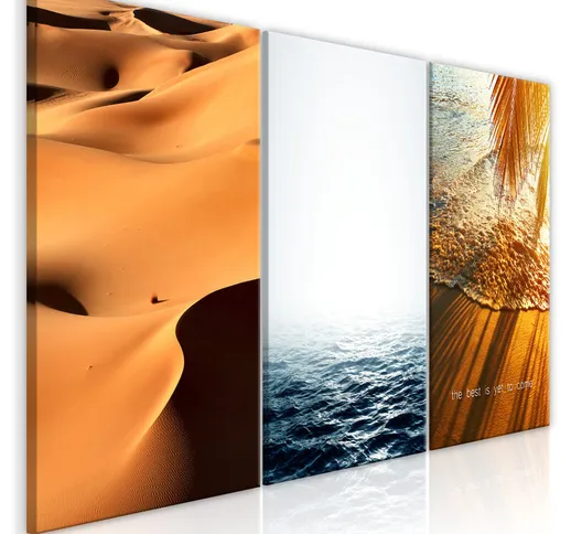 Quadro - Sand and Water (3 Parts) - 120x60