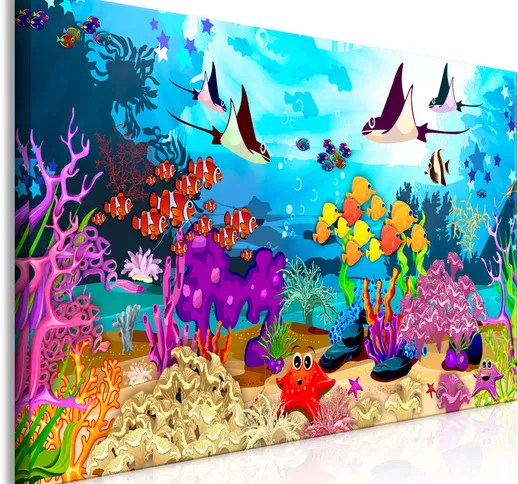 Quadro - Underwater Fun (1 Part) Wide - 120x60