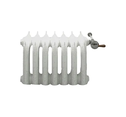 Matisère - Radiatore in ghisa bianco - Altezza 410mm - Lunghezza 770mm - 772 watt - Spesso...