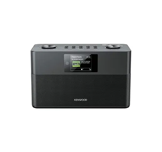 Radio stereo KENWOOD CR-ST80DAB-B Nero, Dab+ e Audio Bluetooth