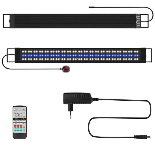 Randaco - Acquario led dimmerabile con telecomando per l'illuminazione della pianta di pes...