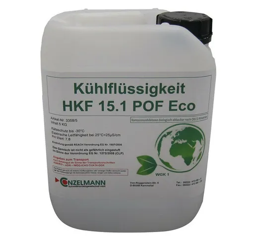No-name - Refrigerante hkf 15.1 pof eco Tanica da 25kg Protezione antigelo fino a -15 Grad...