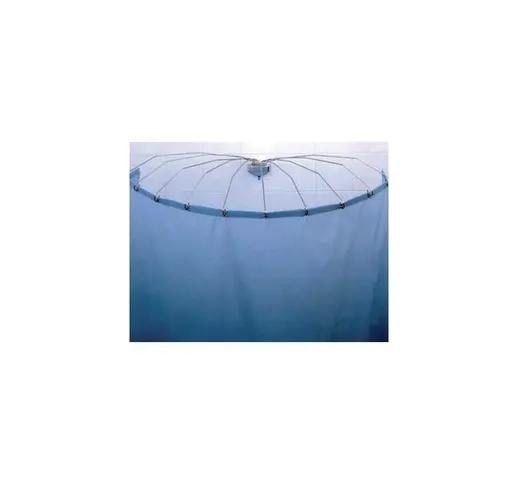 Genérica - Reggitenda ad ombrello x doccia - Inox aste 8 180° 2150911