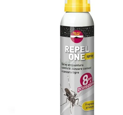 LOZIONE SPRAY INSETTO REPELLENTE REPEL ONE - No Fly Zone