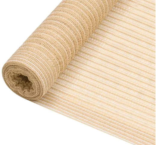 Rete per Privacy Beige 1,5x50 m in HDPE 150 g/m2