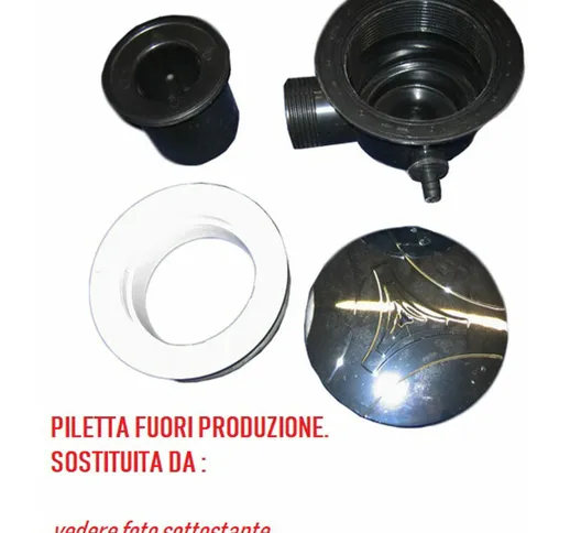 Ricambio piletta piatto doccia con drenaggio cromo Albatros 4R190223300