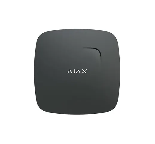 Rivelatore di fumo wireless nero Ajax Fireprotect-b