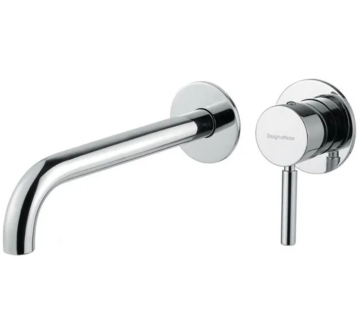 Miscelatore lavabo a parete bocca 22 cm Bugnatese Kobuk 2246-2246SC | Senza piletta di sca...