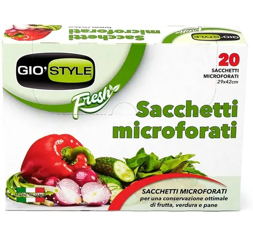 Giostyle - Sacchetti Microfibrati Per Verdure 14