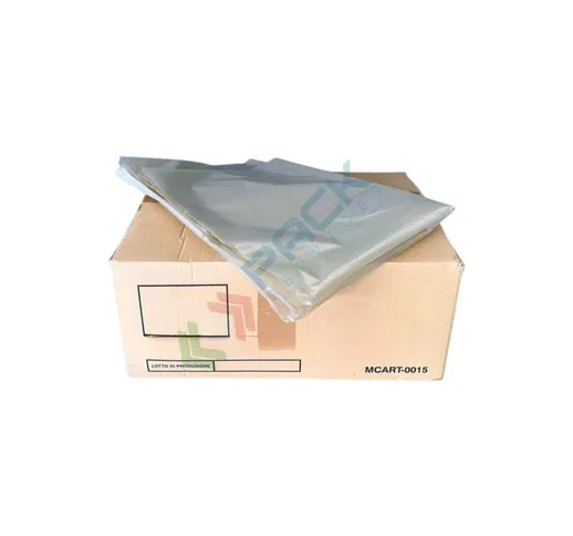 Cagliplast - Sacchetti spazzatura eco, mis. 135 x 120 cm, spess. 45 µm, 240 Lt, 135 gr. pe...
