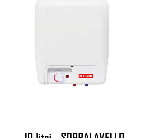 Marinelligroup - Scaldabagno elettrico boiler scaldino ad accumulo rapido lt 10 litri Sopr...
