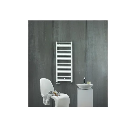 SCALDASALVIETTE TERMOARREDO AURA BIANCO 150X75 PBZ-150-075 - Zehnder