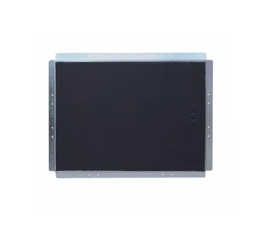 Tecnometal - Schienale per cassette acqua coibentato tipo: zincato misure hxl: 50x60