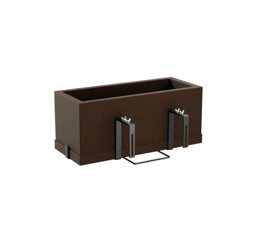 Vaso Kit Schio Cassa Essential da giardino e balcone per fiori e piante -Bronzo