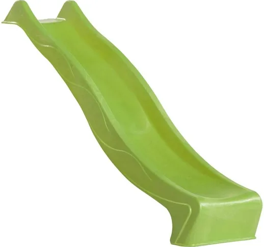 Justfun - Scivolo onda verde lime altezza 125 cm