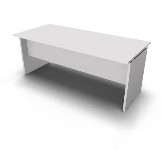 Scrivania da Ufficio buro Bianca 160 x 80 x 73 cm - Bianco