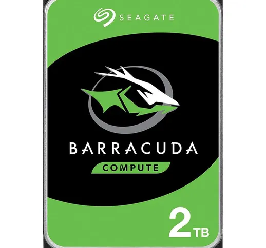  Barracuda Hard disk interno 2TB - Nero