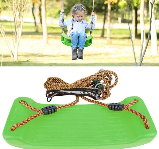 Skecten - Sedile Altalena in plastica, Garden Games Altalena da Giardino per Bambini - Ver...