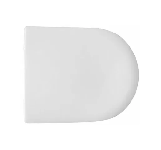 Sedile wc per vaso filo muro compact Bianco