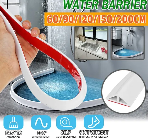 Manta - Senza telaio pieghevole doccia barriera d'acqua silicone doccia soglia acqua stopp...