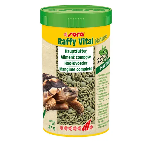  Raffy Vital per Tartarughe Terrestri e Rettili da 250 ml/47 gr