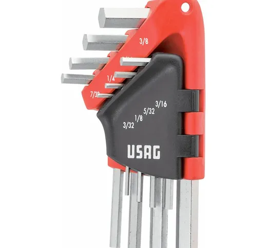 Serie set kit chiave esagonale chiavi esagonali in pollici 8 pz Usag 280 P/S8