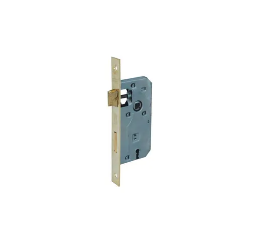 Bonaiti - serratura patent b.quadro ottonato 042P i.mm 70 f.mm 22 e.mm 50 8057284003496