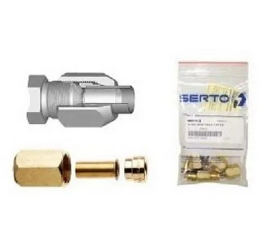 Serto SO 40.231-1 / 2 "SAE / 0,80 - Raccordi Crimp Copper Frigo - Borsa 10