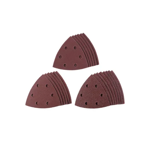 Set di 20 abrasivi  per levigatrice triangolare - 93 mm - Grana 60-120-180 - 49492874