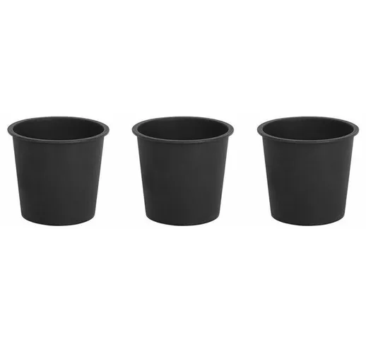 Beliani - Set di 3 inserti per vasi tondi 30 cm