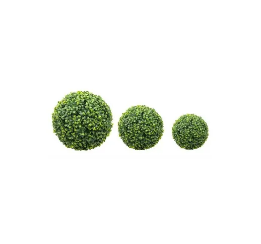 Sfera di Bosso sintetico Palla artificiale Buxus Arredamento da giardino 55 cm