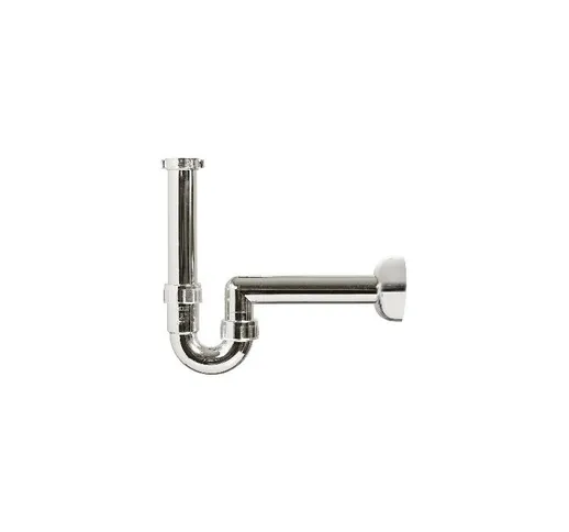 Ghidini - Sifone per lavabo abs metallizzato 11/4 - 1 - d. 40 mm