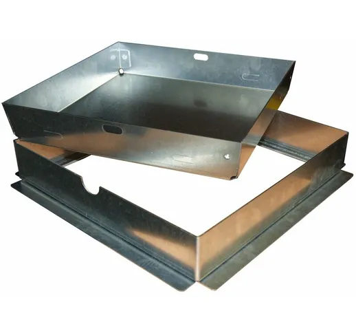 Sigillo portapavimento con telaio ad t in acciaio zincato Tecnometal misure: 60x60 altezza...