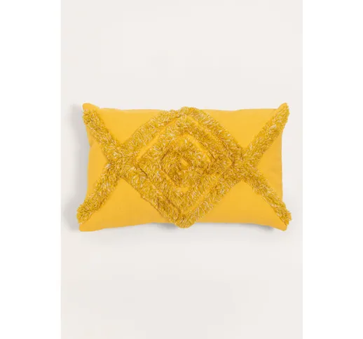 Cuscino rettangolare in cotone (30x50 cm) Takker Style Arancione Albicocca - Arancione Alb...