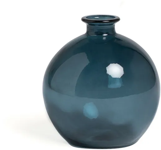 Vaso in vetro riciclato Kimma Vetro riciclato - Blu Pacífico - Sklum