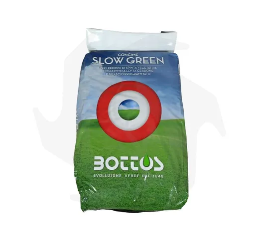 Slow Green Bottos - 25Kg Concime evoluto universale per prato, siepi, piante ed alberi da...