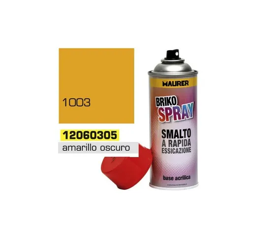 Vernice spray giallo scuro segnale 400 ml.