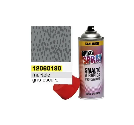 Vernice spray grigia Martele Dark Forge 400 ml.