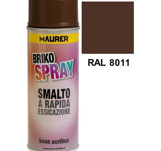 Dado di vernice spray marrone 400 ml.