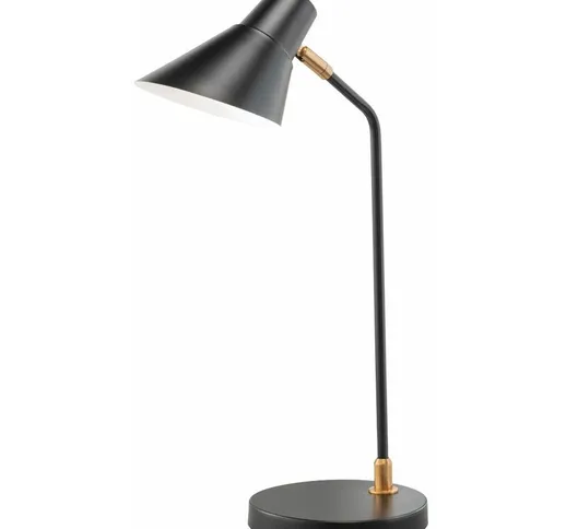 Etc-shop - Smart lampada da tavolo da notte Lampada da tavolo Alexa nera regolabile Google...