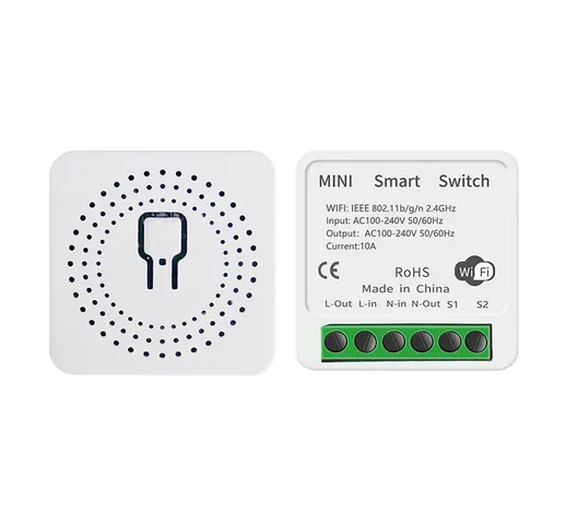 Smart switch WiFi switch, sincronizzazione del telefono cellulare Alexa smart e tradiziona...