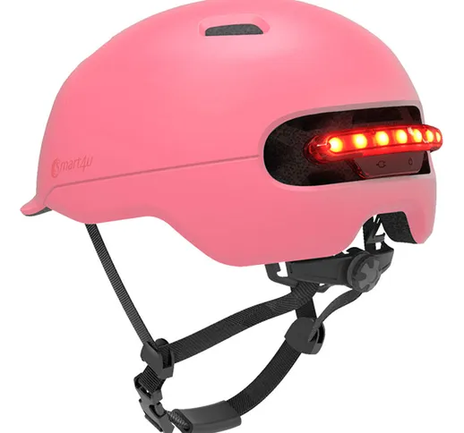 Asupermall - Smart4U aggiornato SH50 casco intelligente bici casco taglia M/L con retroill...