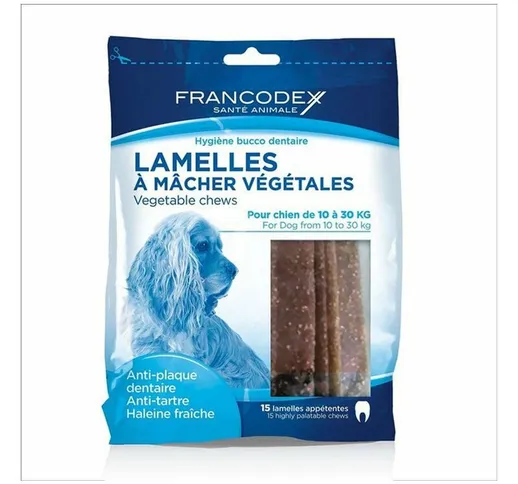 Snack vegetale per l'igiene del cane di taglia media Francodex - Zolux