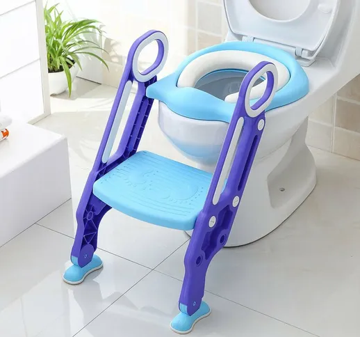 Sedile wc per bambini con istruttore per scale Istruttore per vasino con scala / scale per...