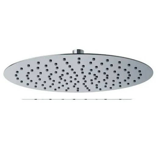 Soffione doccia in acciaio inox Roma, con snodo > Senza braccio doccia > 250 mm
