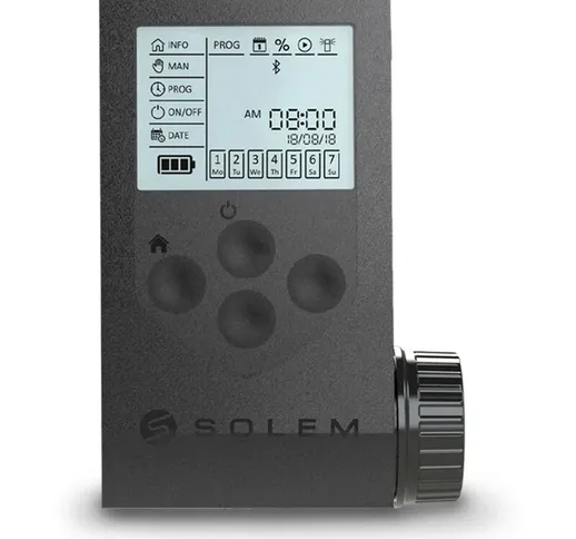 Solem Pilas irrigazione programmatore WooBee 1 stazione con Bluetooth