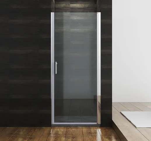 Cabina doccia 70 x 185 cm cabina doccia con porta a battente vetro nano - Sonni