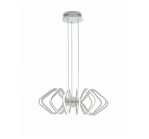 Lampadario a sospensione con decori moderni 70 watt