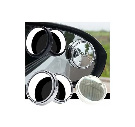 Specchietto retrovisore grandangolare, Specchietti retrovisori per auto HD da 2 pezzi Spec...