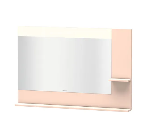 Specchio Vero con ripiani a destra e in basso, 7323, 1200mm, Colore (anteriore/corpo): Alb...
